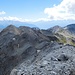 Piz Cristanas (3092 m)<br />Blick nach Südosten auf die anderen zwei besuchten Gipfel