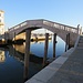 Il Ponte di Vigo a Chioggia, subito al di là si trova l'imbarco per i battelli. 