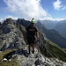 Tourengänger starranger auf dem MIttenwalder Höhenweg