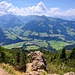 Tiefblick auf Alpbach