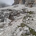 Unterm Block, mit Blick auf das folgende Schuttfeld