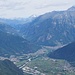 Vista verso Chiavenna dalla cima del Berlinghera.