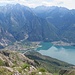 Il lago di Novate Mezzola dalla cima del Berlinghera.