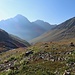 La longue vallée qui remonte jusqu'à la Chamanna Jenatsch