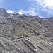 Die anspruchsvollste Stelle am Weg zur Patscher Spitze. Über diese Platte, und das Gratstück oberhalb mussten wir aufsteigen.