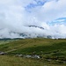 Départ sous un ciel nuageux à l'Alp Flix