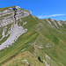 Blick vom Weissross zu den nächsten zwei Gipfeln.
