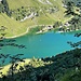 Seealpsee visto dal sentiero per Meglisalp