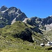 Meglisalp e in alto a sx l'Altmann