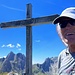 on the top