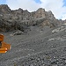 Abzweig vom Wanderweg zum Büttlassasattel/Gspaltenhorn. Achtung alpin! ;)