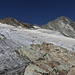 Unser Einstieg bzw. Ausstieg auf den Glacier de la Ruinette