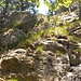 Die leichtere Seite der Kerbe - auch ohne Seile eher nur I