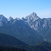 Creta Grauzaria und Monte Sernio im Zoom.