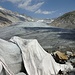 Leichentücher und der Gletscher
