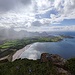 Bøsanden zwischen Regen und Sonne