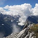 ... und kurzer Abstecher auf den SW-Grat, ca. 50m unter dem Gipfel