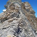 Zum Nadelhorn hin steigert sich der Klettergenuss immer mehr!