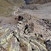 Blick zurück auf den Ostgrat des Gross Muttenhorns, von ca. 2800m aus fotografiert.