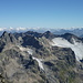 Aussicht vom Piz Linard: Das rechts müsste der Silvrettagletscher sein.