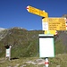 <b>Pian Geirètt (2012 m)</b> punto di partenza e d'arrivo dell'escursione odierna.