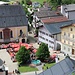 Blick hinab zum Marktplatz