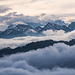 Blick in Richtung Speer und Alpstein
