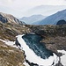 Lago Ledu mit Biwak vornedran [Drohne]