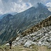 Der Weg weiter hinauf in Richtung Biwak erscheint uns endlos lange 