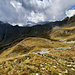 Du Passo Straciugo, vue sur Alpe Straciugo.