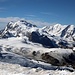 Blick zu Monte Rosa und Liskamm