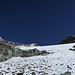 An der Zunge des Alphubelgletschers