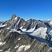 Finsteraarhorn , Matterhorn, Weißhorn und Aletschhorn