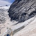 ohne diese Brücke wäre die Spalte unüberwindbar