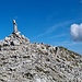 Gipfelsteinmann der Reißenden Lahnspitze