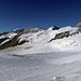 Blick vom Stollenausgang auf den Beginn der Spur auf dem Jungfraufirn