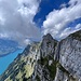 Blick auf die Südwände des Mittleren bzw. hinteren Leistchamm