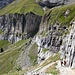 Felsband am Öschinensee.