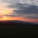 Sonnenaufgang im zentralen Erzgebirge