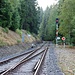 Potůčky, gesperrte Bahnstrecke nach Karlovy Vary