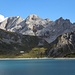 Blick über die Lünerseealpe zu den Kirchlispitzen