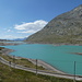 der Lago Bianco, mit erschreckend wenig Wasser