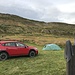 Camping bei Laugarholl - einfach,aber schön.