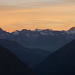 Bietschhorn bis Aletschhorn im Morgenlicht