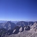 Blick zum Alpenhauptkamm.
