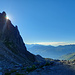 Sonnenaufgang bei der Sidelenhütte
