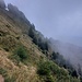 Il sentiero é molto panoramico a tratti un poco esposto