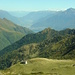Rifugio Sommafiume, hinten Lago di Como