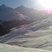 Blick ins Skigebiet Vals