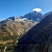 Das Weisshorn mit einem schönen Wolke (Fönfisch)